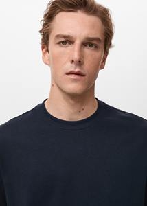 100% algodón manga corta Oem logo diseño personalizado liso en blanco algodón camiseta tela gruesa moda calle algodón liso camiseta - Product Image 4