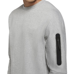 เสื้อสเวตเชิ้ตแบบสวมหัวปักโลโก้แบบกำหนดเองใหม่ปี 2026 ผ้าฝ้ายยูนิเซ็กส์สำหรับผู้ชาย เป็นมิตรกับสิ่งแวดล้อม ผ้าฟลีซระบายอากาศได้ดี สีพื้น - Product Image 5