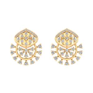 Pendientes elegantes de moissanita para mujer Brillo superior y aspecto de lujo Diseñado para brillar - Product Image 1