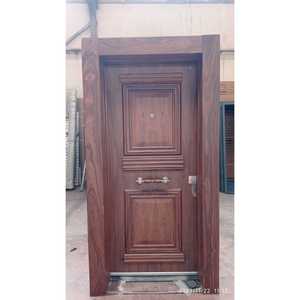 Puerta de Entrada Principal de Acero y Madera de Lujo Premium ABSDOOR DOME, Alta Seguridad, Aislamiento Superior, Superficie Acabada, Apartamento, Turquía - Product Image 3