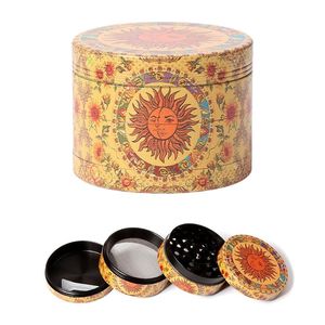 HOME NATURAL WOODEN Premium Printed Home Wooden Tabletop Spice <b>Box</b> With Separate Compartments for Spices and Dry Fruit <b>Box</b> - Product Image 3