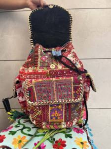 Nueva llegada Diseñador Banjara Mochila Bolso de hombro Moda Serpiente Hecho a mano Boho Vintage Venta caliente Bolsas - Product Image 4