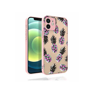 Funda de Silicona Brillante Compatible con ATA Nora Series para 12/12 Pro Max/7 Plus, Patrón Electrochapado Esmerilado, Resistente a Golpes y Arañazos - Product Image 1