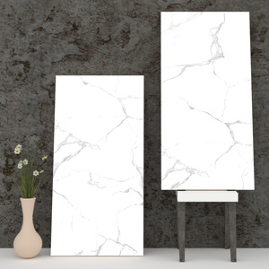 Magnifiques carreaux imprimés à l'ancienne de Chine, motif élégant, 600x1200mm, fabrication en Inde pour le salon. - Product Image 1
