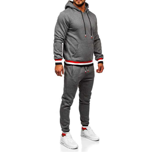 Chándal de hombre de calidad superior de algodón de invierno OEM personalizado Anti entrenamiento Logo estilo conjuntos ropa deportiva - Product Image 6