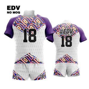 Maillot de Rugby Personnalisé avec Caractéristique Respirante Conception Sans Sublimation à Faible quantité minimale de commande - Product Image 5