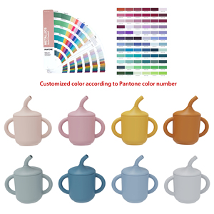 ถ้วยซิลิโคนสำหรับฝึก<span class=keywords><strong>เด็ก</strong></span>ทารกแบบ2-in-1ฝาจับนุ่มสำหรับเด็กวัยหัดเดินสามารถซัก<span class=keywords><strong>ได้</strong></span>ในน้ำได้สีที่กำหนดเอง (อายุ<span class=keywords><strong>7</strong></span>-24<span class=keywords><strong>เดือน</strong></span>) - Product Image 4