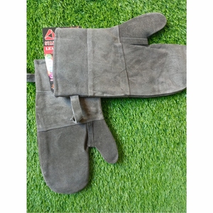 Mitaines en cuir véritable durables |   Gants de neige d'extérieur |   Mitaines de protection hivernale en gros - Product Image 4