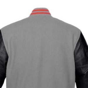 Chaquetas universitarias escolares y universitarias con colores y logotipos personalizados, chaquetas universitarias cálidas con mangas de cuero Letterman - Product Image 6