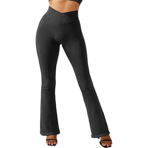 Mallas de entrenamiento de cintura alta Súper suaves para mujer Pantalones de Yoga de compresión con control de barriga Mallas de yoga - Product Image 4