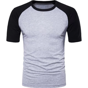 T-shirt d'été unisexe à manches courtes 100% coton col rond surdimensionné imprimé Dripping Technique T-shirt uni - Product Image 5