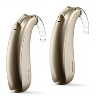Ultimo Modello Phonk Lumity Naida L30 PR Apparecchio Acustico BTE Ricaricabile con Connettività Bluetooth e Ricarica Wireless