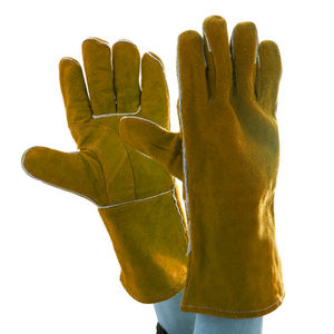 Guantes de soldadura de estilo único | Guantes de soldadura de buena calidad con logotipo personalizado del mejor fabricante - Product Image 5