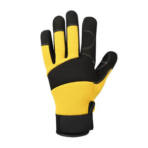 Gants de soudage en cuir de mouton résistant à la chaleur, à doigts entiers, logo personnalisable OEM - Product Image 4