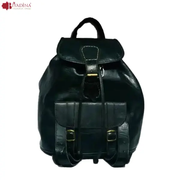 Marok kanis cher Luxus rucksack aus echtem Leder, einzigartiger Rucksack mit passenden Seiten Marok kanis cher hand gefertigter Leder rucksack von unseren Handwerkern