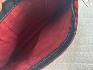 Bolsa de Maquillaje Cosmética Artesanal Boho con Espejo Bordado, Estilo Étnico Indio Banjara, Portátil, para Dulces, Regalo Festivo de Lujo - Product Image 3