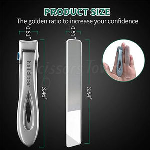 Cortaúñas ergonómico de alta resistencia con opción de marca Ideal para venta al por menor y al por mayor - Product Image 3