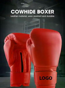 Guantes de Boxeo de Entrenamiento de Piel Sintética de Buena Calidad, Diseño Cómodo con Logotipo Personalizado, Venta Directa de Fábrica, Nuevos Guantes de Boxeo MMA - Product Image 4