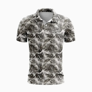 Camiseta Deportiva de Manga Corta para Hombre de Secado Rápido, Spandex/Algodón, con Logotipo Personalizado, Diseño Sólido, Sublimación en Lona, para Tenis, Golf - Product Image 2