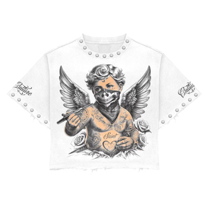 Dtg เสื้อยืดลายกรดสำหรับผู้ชายเสื้อยืดลาย280จีเอสเอ็มแบบย้อนยุคทรงสลิมฟิตโลโก้ตามสั่ง - Product Image 2