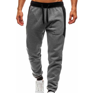 Pantalones de chándal antiarrugas de invierno transpirables de lana de cintura media de estilo informal para hombre 2025 - Product Image 6