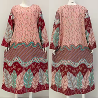 Mujeres sin mangas hasta el suelo modesto noche/Formal Abaya vestido cereza. Material de rayón 100% suave y suave para actividades diarias