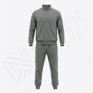 Conjunto Deportivo Personalizado de Estilo Moderno para Hombre, Traje Ajustado de Verano, Ropa Deportiva Personalizada para Adultos, Nuevo Diseño de Chándal para Gimnasio y Fitness - Product Image 1
