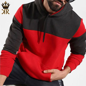 OEM Luxury Men's Pullover Hoodie Custom Casual Print High Quality 100% Cotton Fleece Pocket Design - Product Image 5