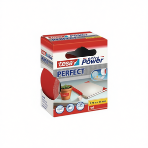 เทปผ้าสีแดง Extra Power 56343 ความยาว 2.75 ม. กว้าง 38 มม. 1 ม้วน สำหรับเทปกาวสำนักงาน TESA - Product Image 3