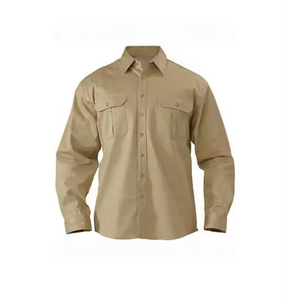 Chemises de travail de soudage pour hommes personnalisées Vêtements de soudeur avec retardateur de flamme Vente de couleur grise personnalisée au Pakistan - Product Image 6