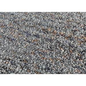 Tapis en laine Kilim bleu Abrash fait main, grand format 9x12, tissage plat pour la maison, l'entrée et la chambre, en fourrure - Product Image 3