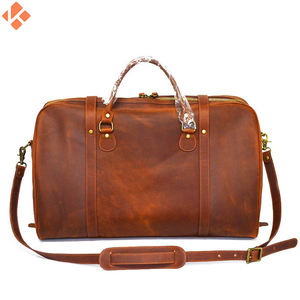 Offre Spéciale sac de sport en cuir véritable de haute qualité pour hommes sac de voyage - Product Image 2