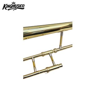 Trombón Alto Bb <span class=keywords><strong>de</strong></span> Latón Profesional para Principiantes, Juego Completo con Estuche y Accesorios, Instrumento Musical OEM - Product Image 4