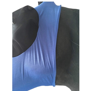 ผ้าคลุมหน้าแมลงวันสีแดงผ้าตาข่ายนิ่มปรับได้ป้องกันหูและตาม้าปรับความสบายได้ - Product Image 4