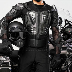 Chaquetas de seguridad para moto con paneles de ventilación y zonas de ajuste elástico Chaquetas de seguridad para moto - Product Image 6