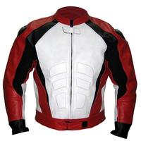 Veste de moto en cuir véritable respirante, coupe-vent, de haute qualité, fabriquée en usine, pour hommes, personnalisable, pour tous