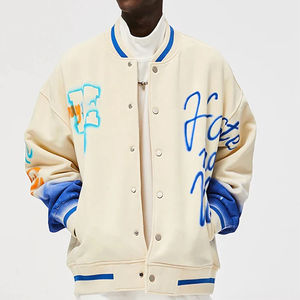 Chaqueta Universitaria Personalizada para Hombre, Estilo Letterman, Primavera, Urbana, Ecológica, Antibacteriana, Ropa Deportiva Exterior - Product Image 1