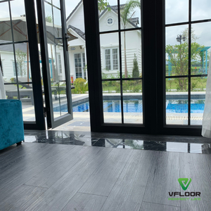 พื้น SPC หรูหราสำหรับปูพื้นภายในอาคาร หนา 7 มม. กันน้ำ 20 มิล ระบบคลิ๊กล็อค พลาสติกไฮบริด พีวีซี ลามิเนต ไวนิล - Product Image 2