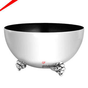 New Unique Design Metal Round Large <b>Punch</b> <b>Bowl</b> for Tabletop Showpiece <b>Bowl</b> Shiny champagne Chiller Ice Bucket - Product Image 1
