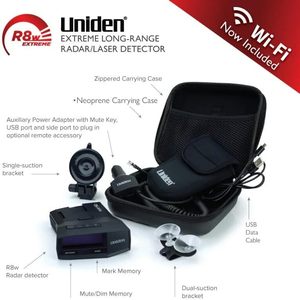 Nuevo Detector de Radar Láser de Largo Alcance Uni den R8w Extreme, 360, Wi-Fi, Bluetooth, GPS, Voz - Product Image 6