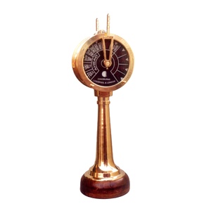 Haute qualité fait à la main décoratif navire télégraphe nautique télégraphe exporté fournisseur indien sculpté métal Technique Logo personnalisé - Product Image 5