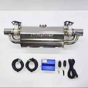 MAINTEC EVC Valvetronic Silenciador Universal Tipo H (Acero Inoxidable 304) - Nuevo Sistema de Escape de Alto Rendimiento Personalizable OEM - Product Image 1