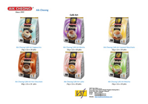 Aik Cheong Teh Tarik một + Một không có đường bột ngay lập tức trà 1kg x 10 pkts dịch vụ thực phẩm gói bao bì số lượng lớn - Product Image 3