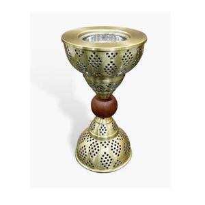Quemador Bakhoor de Metal para decoración del hogar, quemador de incienso aromático, diseño personalizable, Oriente Medio, árabe, moderno, hecho a mano - Product Image 3