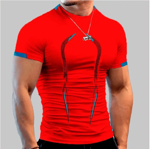 Camiseta Deportiva Personalizada al por Mayor, 100% Algodón Ecológico, Cómoda, de Secado Rápido, para Hombre, para Fitness, Running, Verano - Product Image 4