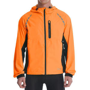 Marque privée Vestes coupe-vent pour hommes Design populaire avec col montant et tissu en toile Logo personnalisé Prix chaud - Product Image 2