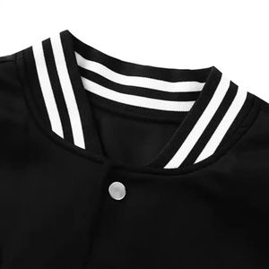 <b>Top</b> quality men baseball jacket Satin Varsity Jackets Men Customized Logo Light Fabric Winter Jacket - Product Image 6