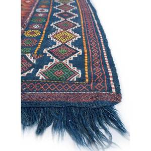 Alfombras de Lana Anudadas a Mano con Diseño Geométrico Nuray, 9x12, Patrón Abstracto Rectangular para Pasillo, Hogar, Sala de Estar, Dormitorio - Pae-4102 Rojo Naranja - Product Image 4