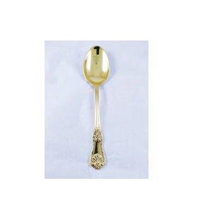 Cuillère en or, couverts en laiton, cuillère à dîner, meilleure finition polie pour la maison, les hôtels, la vaisselle de table, utilisation personnalisée - Product Image 6