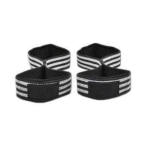 Néoprène personnalisé rembourré Figure 8 sangles Gym Fitness sangles d'exercice pour l'haltérophilie et Deadlift formation en gymnastique - Product Image 1